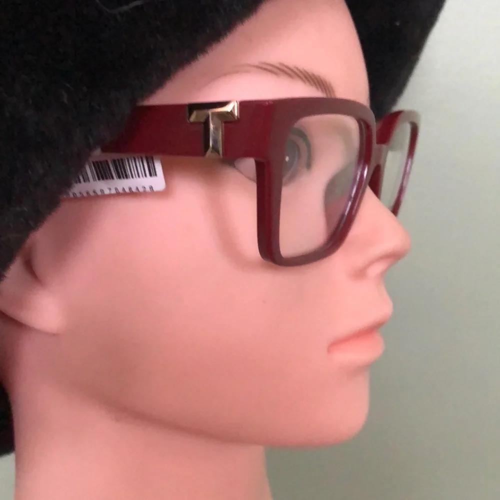 Tiffany & Co. TF2232U 8366 Eyeglasses Fired Brick Full Rim 53-16-140 NWT